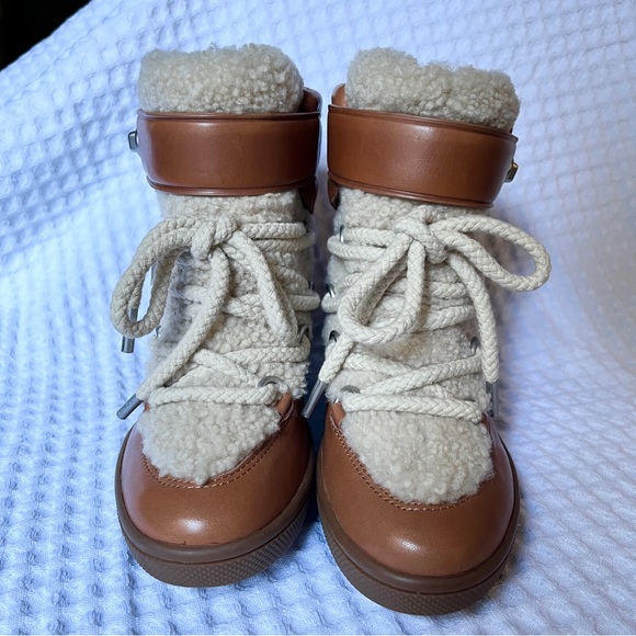 Coach Monroe Shearling Boots - Picture 3 of 8